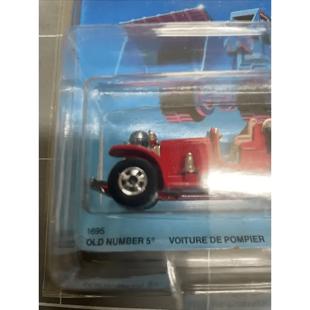 1986 Hot Wheels Mattel Workhorses Old Number 5 Red #1695-0216