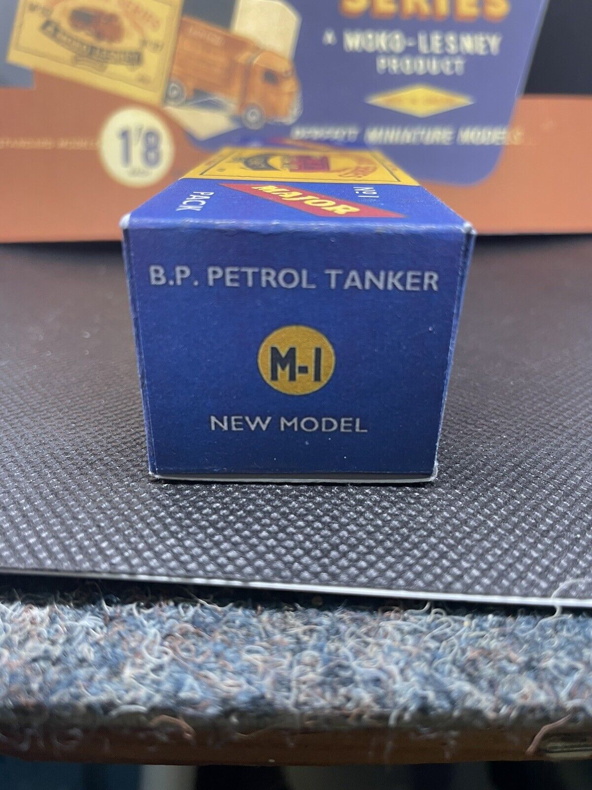 Matchbox Lesney Major Pack M1B BP Autotanker Reproduction Box C Type Box only