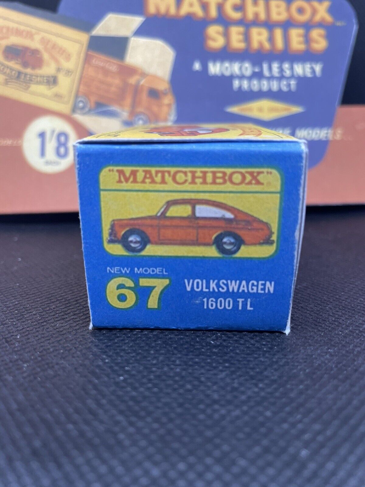 Matchbox Lesney No67 Volkswagen 1600TL EMPTY Repro box only NO CAR