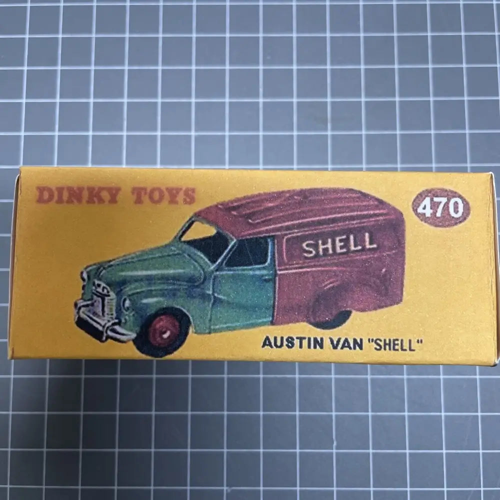 Dinky No470 Austin Van Shell Repro Box