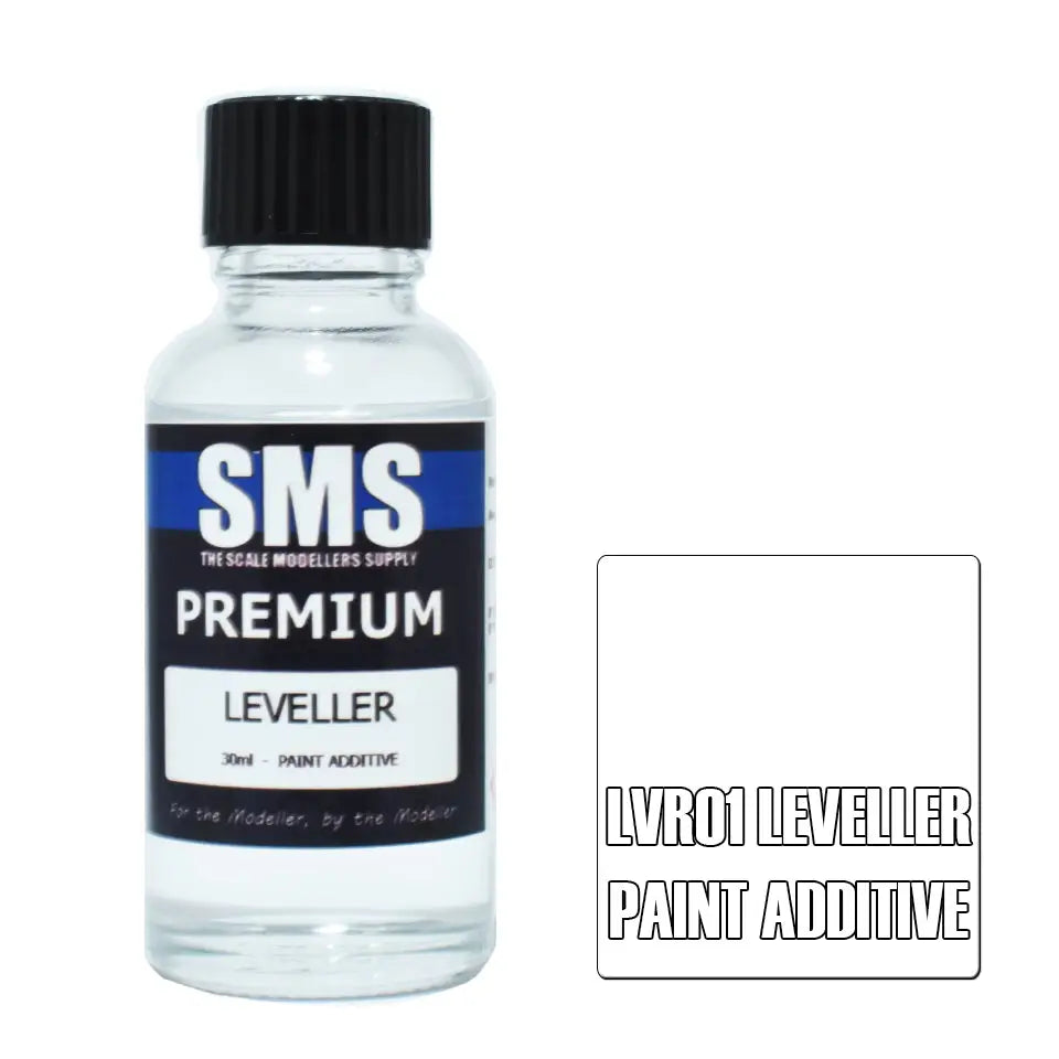 Collectable silver SM Premium Leveler displayed in Leveler 30ml Additive LVr01 product