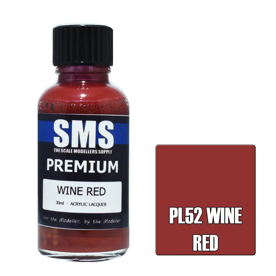 Premium Wine Red RAl3005 30ml PL52